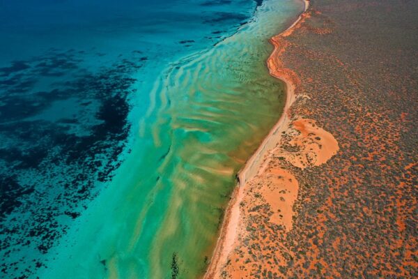 Diversity Series 1/2 Fine Art Print Ocean Landscape Aerial Nature Photography Australia Western Australia North West Australia