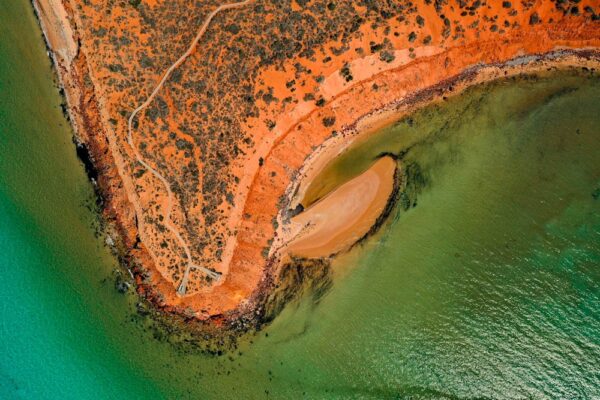 Diversity Series 2/2 Fine Art Print Ocean Landscape Aerial Nature Photography Australia Western Australia North West Australia