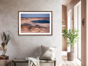 Desert Coastline Fine Art Print Ocean Landscape Aerial Nature Photography Australia Western Australia North West Australia