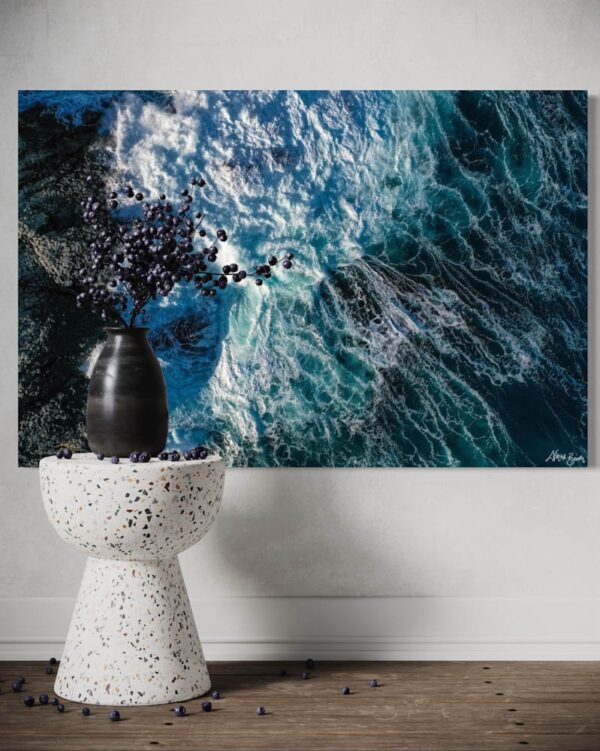 Tidal Energy Fine Art Print Ocean Landscape Aerial Nature Photography Australia Western Australia South West Australia