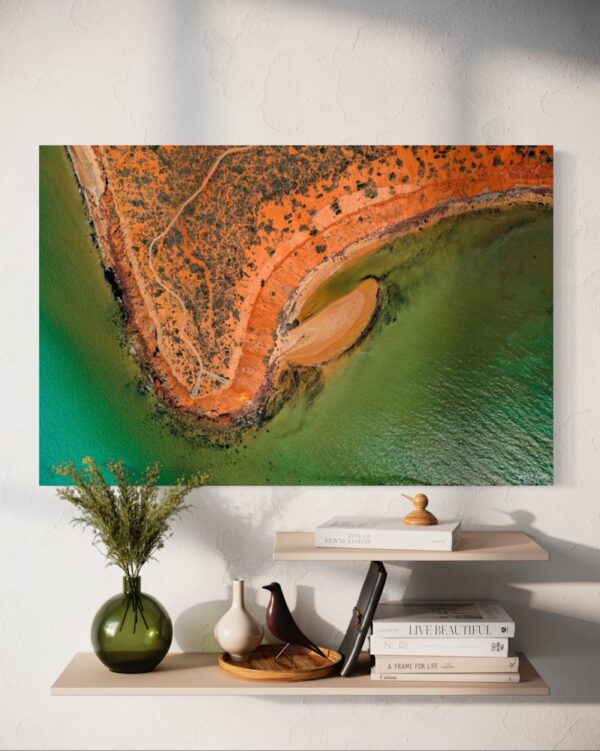 Diversity Series 2/2 Fine Art Print Ocean Landscape Aerial Nature Photography Australia Western Australia North West Australia