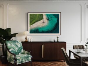 Jungle Green Islet Fine Art Print Ocean Landscape Aerial Nature Photography Australia Western Australia South West Australia