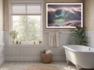 Lilac Energy Fine Art Print Ocean Landscape Wave Nature Photography Australia Western Australia South West Australia Margaret River