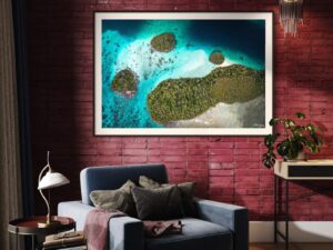 Pulau Wayag Series 2/2 Fine Art Print Nature Photography Landscape Aerial Atolls Travel Indonesia West Papua