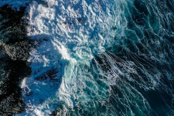 Tidal Energy Fine Art Print Ocean Landscape Aerial Nature Photography Australia Western Australia South West Australia